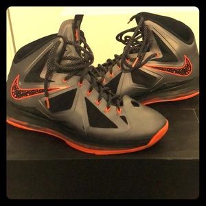 Nike Lebron X Lava